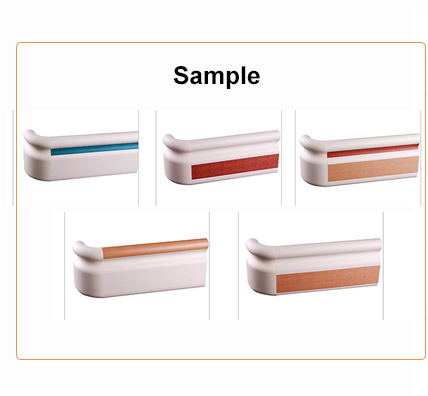 Medical-Grade 159mm Handrail | Integrated Wall Guard & Crash Protection
