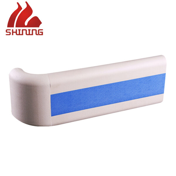 140mm Medical Wall Handrail - 1.2mm/1.4mm/1.6mm/1.8mm/2.0mm Aluminum Core with PVC Cover (25 Anti-Slip Colors) - Image 3