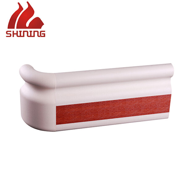 Hospital Corridor 159mm Handrail - Anti-Collision PVC Wall Protection Safety Railings for Elderly & Disabled Patients Care Facility