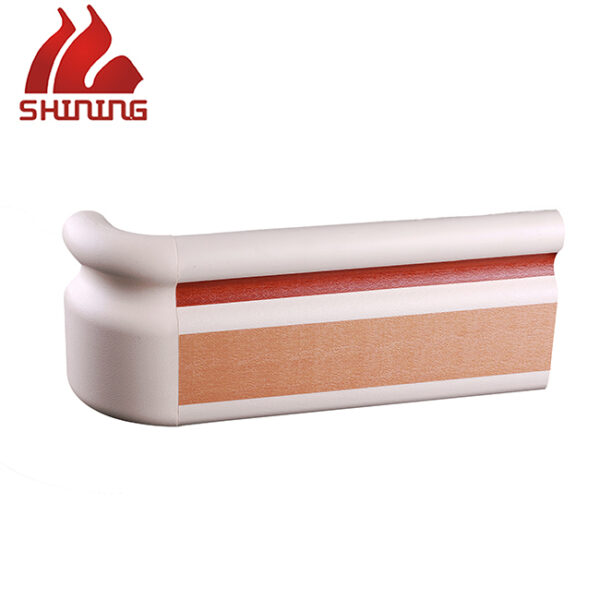 Hospital Corridor 159mm Handrail - Anti-Collision PVC Wall Protection Safety Railings for Elderly & Disabled Patients Care Facility