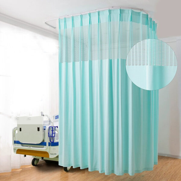 Factory-Direct Medical Privacy Curtains – XY-curatin Antimicrobial, Flame-Retardant PP, Custom Sizes & Colors, Wholesale