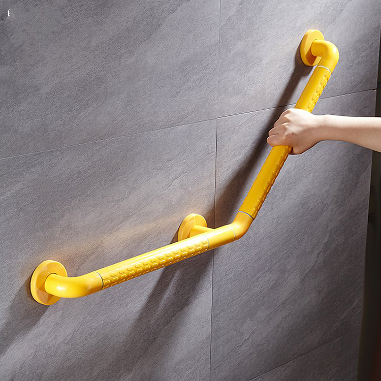 135° Angled Nylon Grab Bar for Corners, Model XY32-25