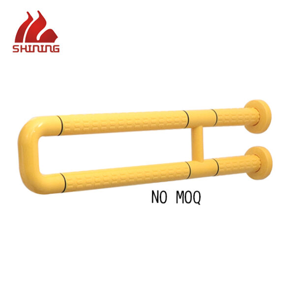 Nylon Bathroom Grab Bar XY 32-30 — Warm-Touch, Antibacterial, Rust-Resistant Double Rail for Shower & Toilet | OEM Colors | Factory Wholesale