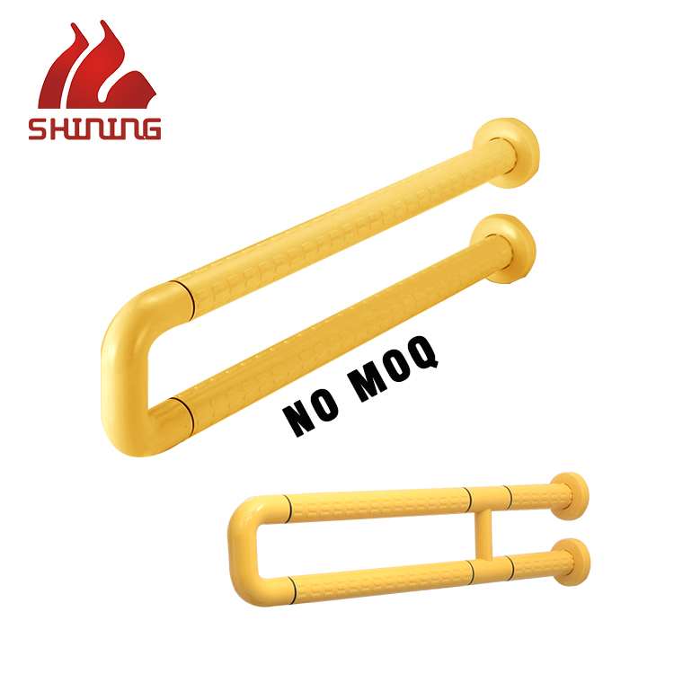 Nylon Bathroom Grab Bar, Aluminum Core, Wall-Mounted, Anti-Collision & Antibacterial – Model XY32-31 | Wholesale & Custom Colors