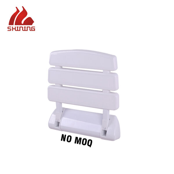 Folding Wall-Mounted Shower Seat, ABS + Aluminum, 130 kg Load — XY 320-31 | Factory Wholesale - Image 4