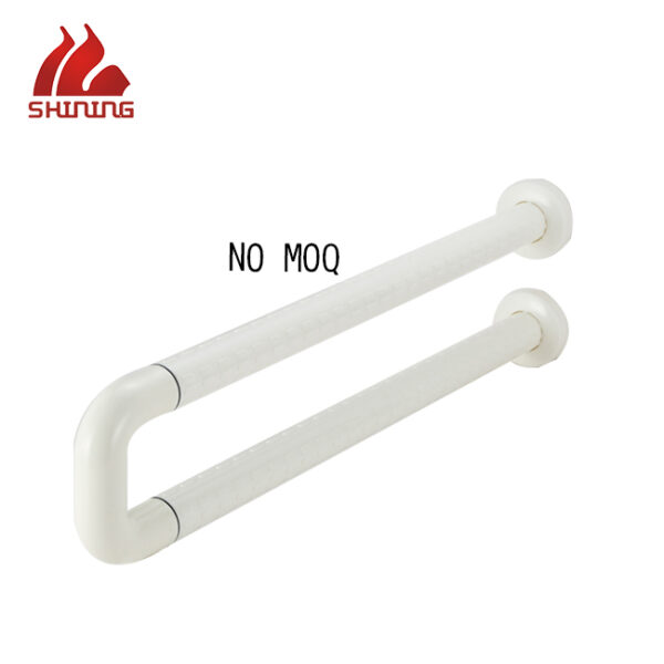 Nylon Bathroom Grab Bar, Aluminum Core, Wall-Mounted, Anti-Collision & Antibacterial – Model XY32-31 | Wholesale & Custom Colors - Image 2