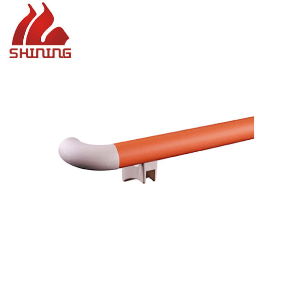 XY 38 Medical Handrail, 38 mm — Aluminum Core + PVC Cover, 5 m Length, Wall-Mounted, Factory Direct