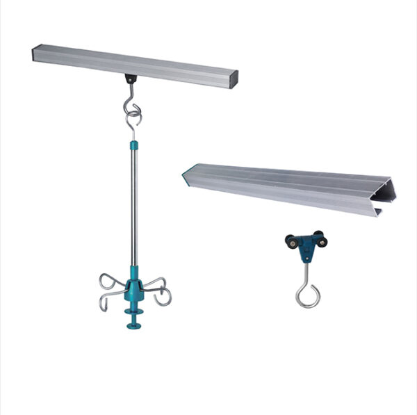 XY Track Hospital Curtain Track – Aluminum Ceiling-Mounted Privacy/Cubicle Rail (Straight, U-Shape, L-Shape), Factory Wholesale & OEM