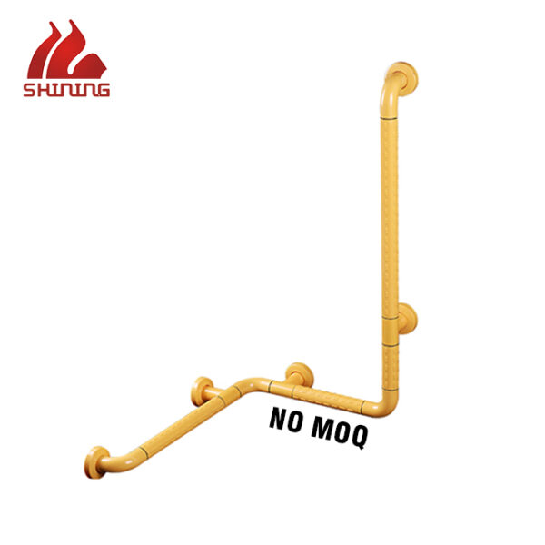 Nylon-Coated Grab Bar XY 32-40 for Shower/Toilet | Antibacterial, Water & Rust Resistant, Anti-Slip | OEM Color, Factory Supply, MOQ 50