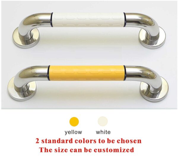Wholesale 304 Stainless Steel Grab Bar 40 cm (32 mm), Polish/Matt – XY32-43 Factory Supply - Image 2
