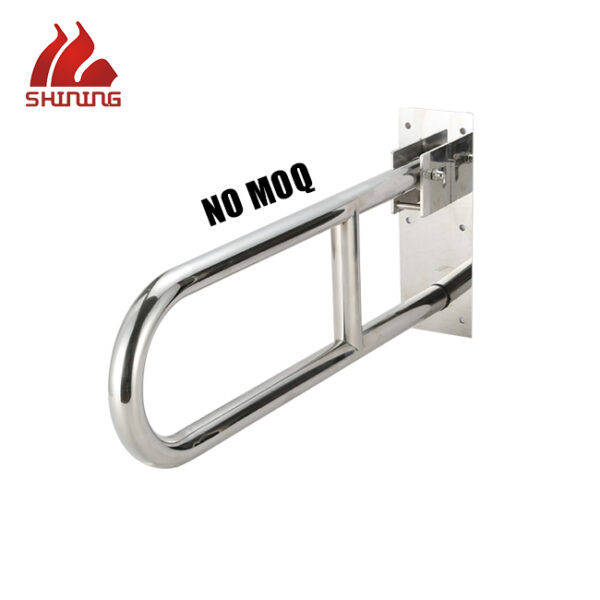 XY32-49 304 Stainless Steel Flip-Up Bathroom Grab Bar, Ø32 mm | Wholesale & OEM