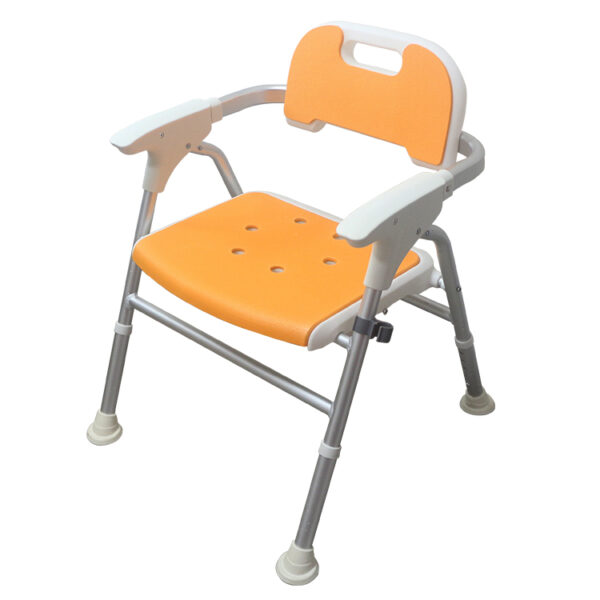 Wholesale Adjustable Shower Chair / Shower Seat XY320-53, 300 kg Heavy-Duty Aluminum Bath Chair with Arms – Factory OEM, Bulk Supply