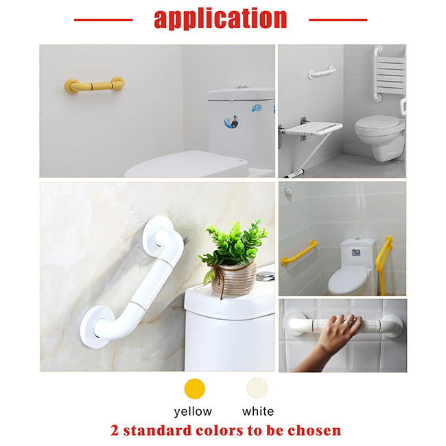 Straight Nylon-Coated Grab Bar, Model XY32-23