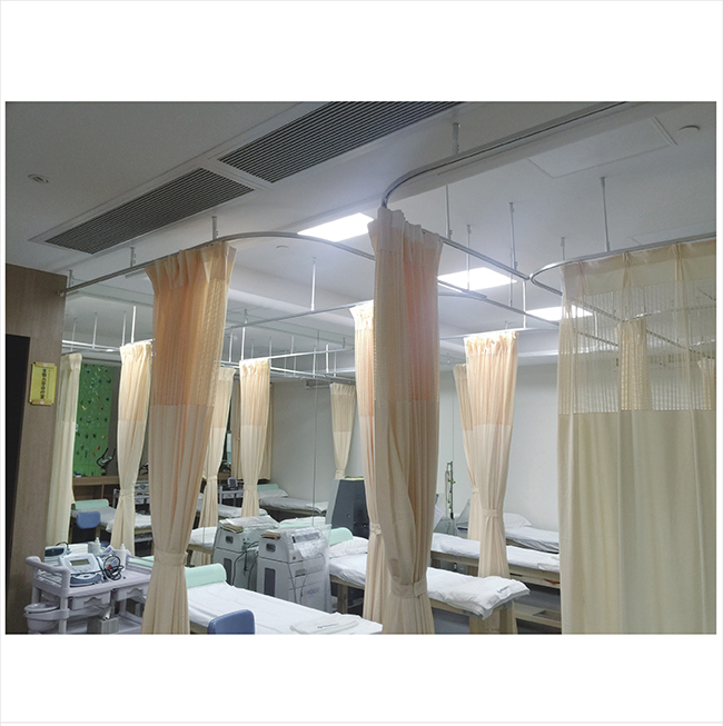 XY Track Hospital Curtain Track – Aluminum Ceiling-Mounted Privacy/Cubicle Rail (Straight, U-Shape, L-Shape), Factory Wholesale & OEM
