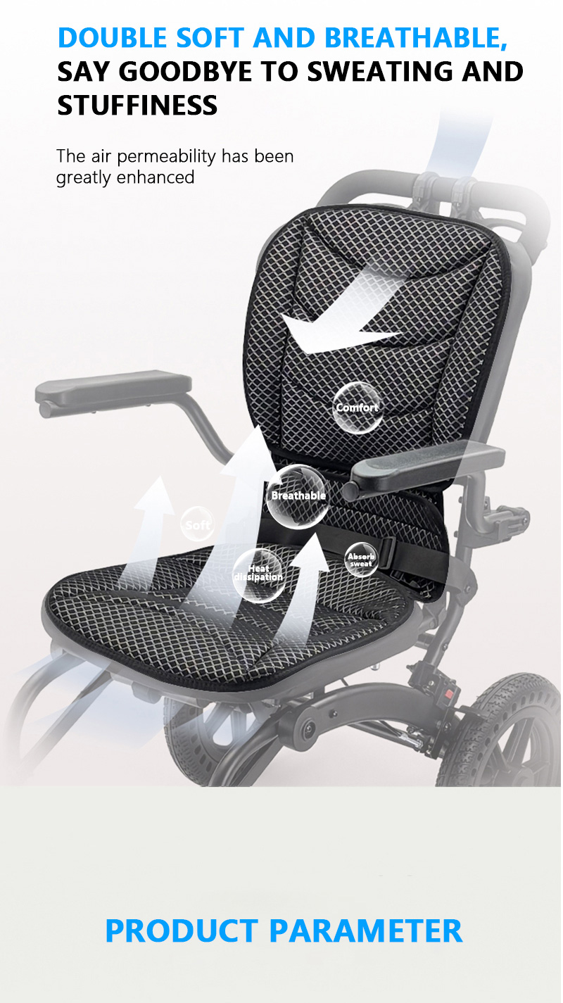 Factory Wholesale Manual Foldable Wheelchair Medical Lightweight Steel Wheelchair for Elderly Disabled