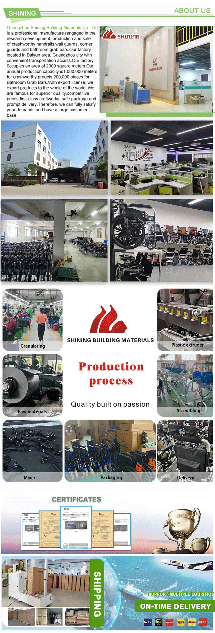 Manufacturer Supply Folding Climbing Trekking Poles Lightweight Aluminum Cane Walking Stick Standing Crutch for Elderly