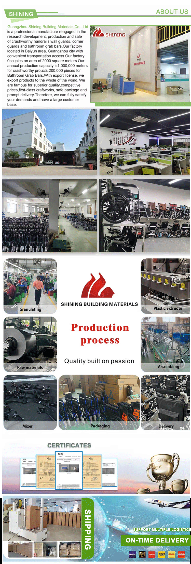 Wholesale Folding Walking Cane Hand Grip Walking Stick Arm Elbow Crutch Walking Aids for Disabled