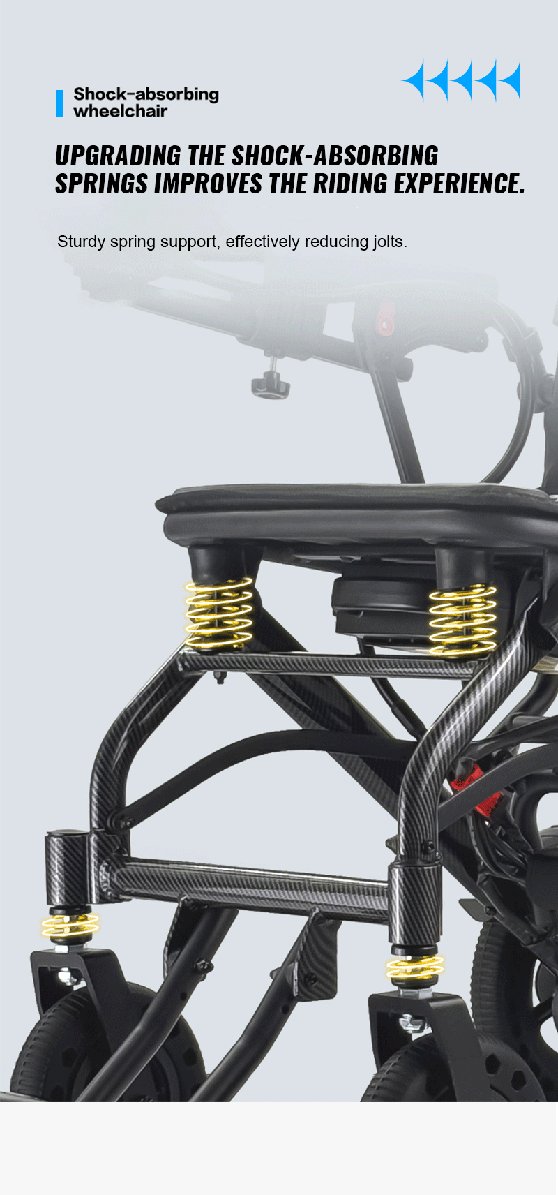 Best Sale Custom Electric Wheelchair Foldable Aluminium Alloy Lightweight Electric Folding Wheelchair for Disabled Elderly